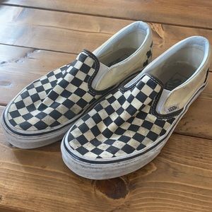 Checkered Vans